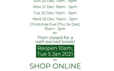 Final few shopping days